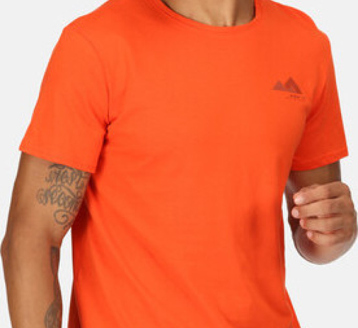 Pánské tričko Regatta RMT273-33L oranžové