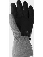 Pánské lyžařské rukavice model 18685776 šedé - 4F