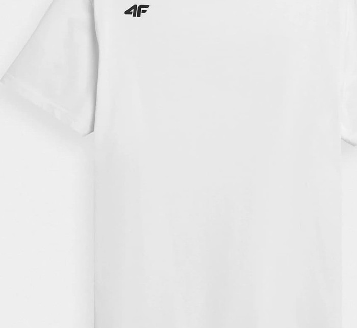Pánské tričko 4F H4Z21-TSM025 Bílé