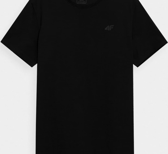 Pánské tričko model 18657569 černé - 4F