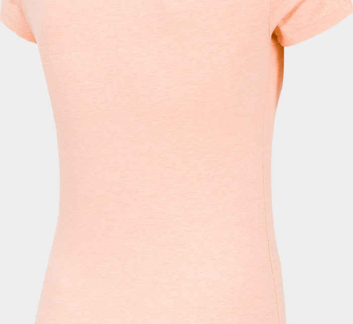 Dámské bavlněné tričko model 18653335 Růžové - 4F