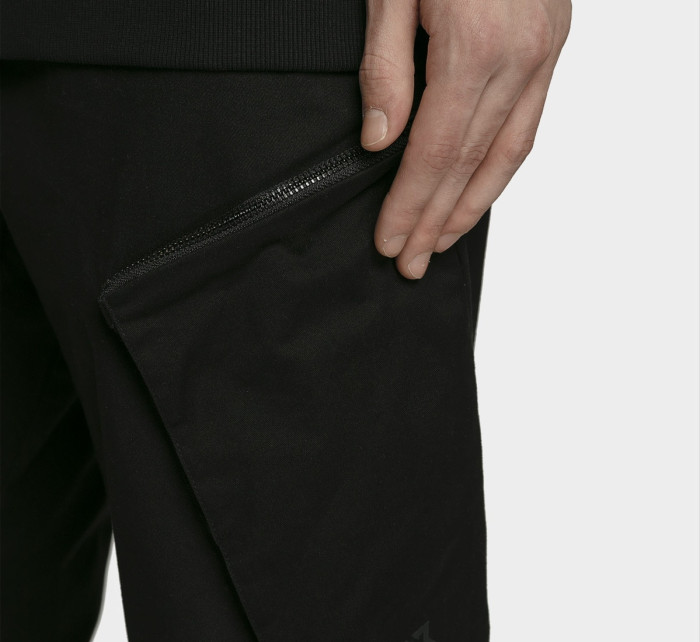 Pánské kalhoty model 18654603 Černé - 4F