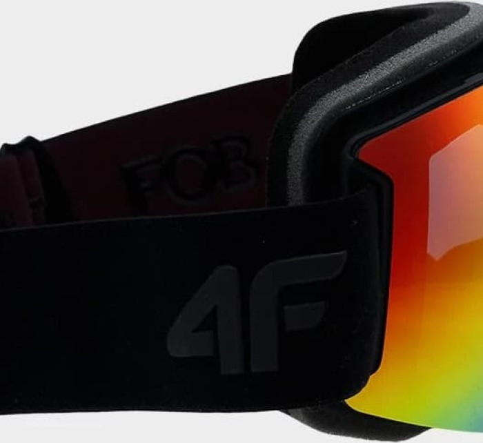 Pánské snowboardové brýle 4FAW22AGOGM014 černé