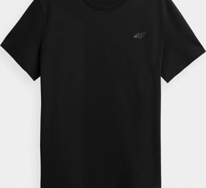 Pánské tričko model 18657182 černé - 4F