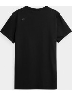 Pánské tričko model 18657182 černé - 4F