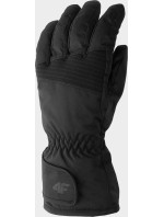 Pánské lyžařské rukavice model 18685775 černé - 4F