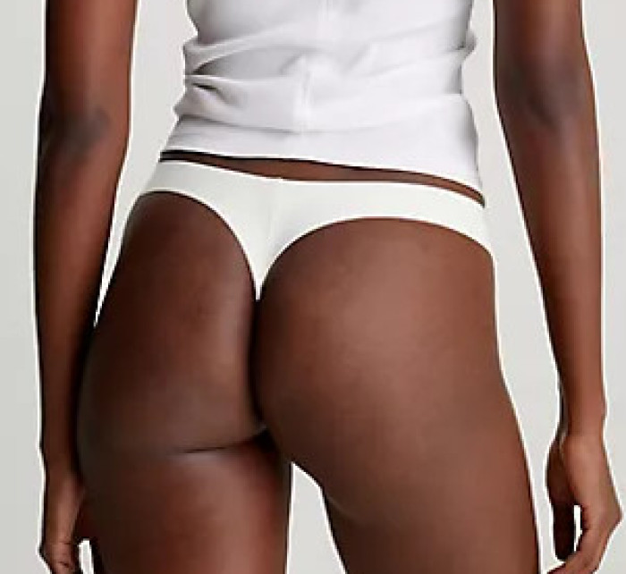 Spodní prádlo Dámské kalhotky THONG 0000D3428E101 - Calvin Klein