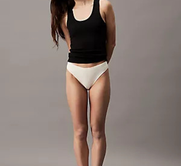 Spodní prádlo Dámské kalhotky HIGH LEG BIKINI (MID-RISE) 000QD5114EHGS - Calvin Klein