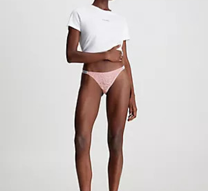 Spodné prádlo Dámske nohavičky STRING TANGA (DIPPED) 000QD5155ETQO - Calvin Klein