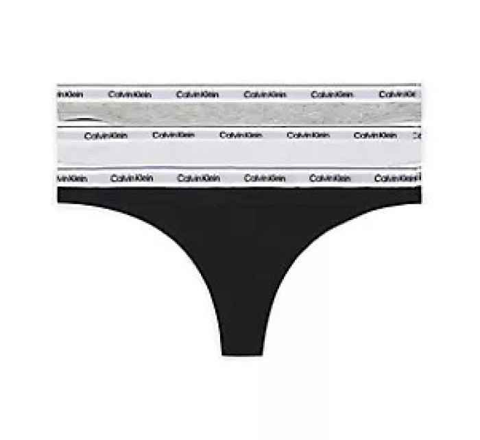 Underwear Women Packs THONG 3PK 000QD5209EMPI - Calvin Klein