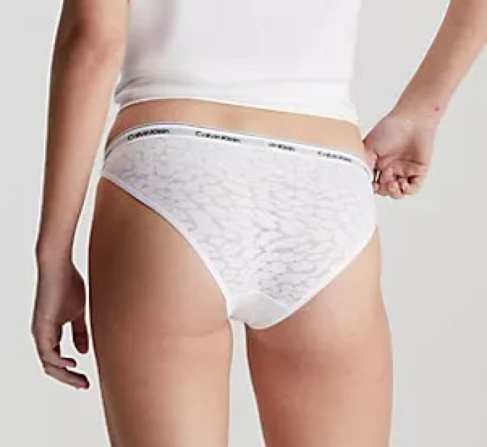 Spodní prádlo Dámské kalhotky STRING BIKINI (LOW RISE) 000QD5213E100 - Calvin Klein