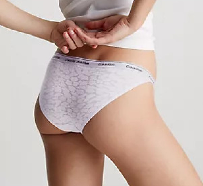 Spodní prádlo Dámské kalhotky STRING BIKINI (LOW RISE) 000QD5213ELL0 - Calvin Klein