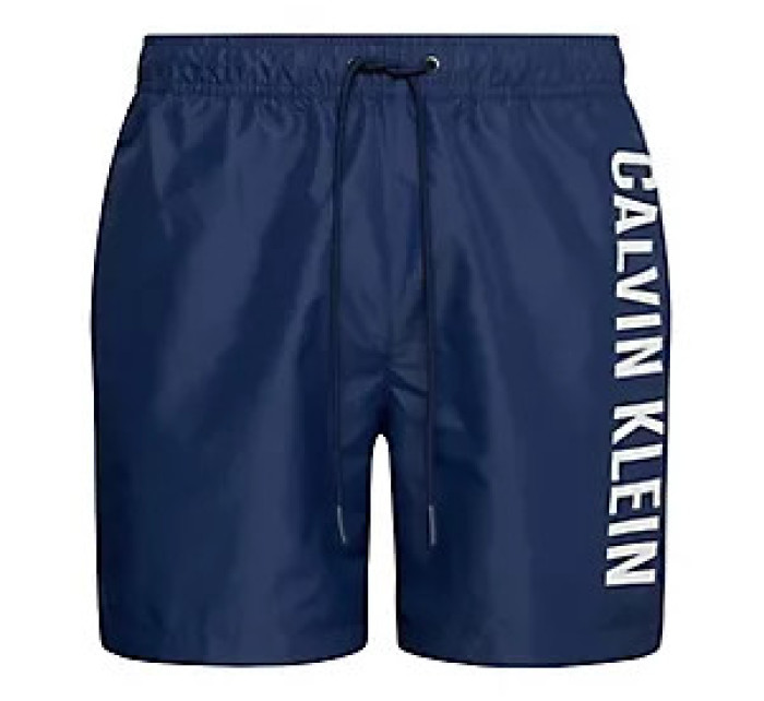 Pánské plavky Tkaný spodní díl MEDIUM DRAWSTRING KM0KM01004C7E - Calvin Klein