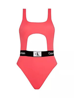 Dámske jednodielne plavky CUT OUT ONE PIECE - RP KW0KW02357TBK - Calvin Klein