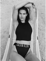 Dámské plavky TANK TOP KW0KW02481BEH - Calvin Klein