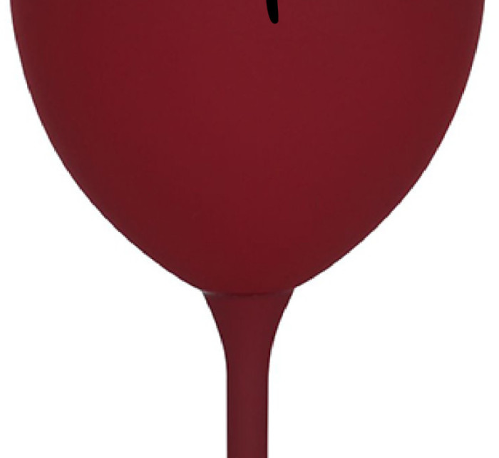 MOJE TERAPIE - bordo sklenice na víno 350 ml