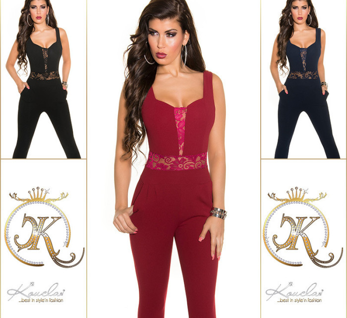 Sexy Koucla Overall with lace